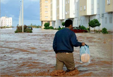 تخصيص حوالي 100 مليون درهم لإصلاح الأضرار الناجمة عن الفيضانات في الناظور