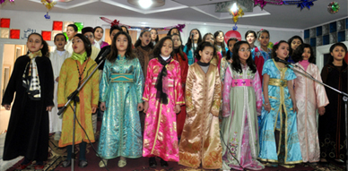 مؤسسة الرسالة تنظم حفلا دينيا بهيجا لفائدة تلامذتها بمناسبة عيد المولد النبوي الشريف