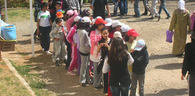منظمة الطلائع اطفال المغرب فرع زايو في رحلة ترفيهية الى زكزل وتافوغالت