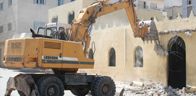 مدينة العروي تشهد أشغال إعادة بناء المسجد المركزي بالمدينة