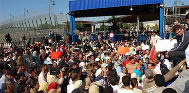 تنسيقية المجتمع المدني تدعو إلى الإحتجاج ضـد الحكومة المغربية و السلطات الإستعمارية بـسبتة ومليلية