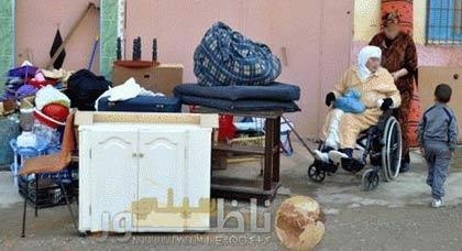 حكم قضائي بإفراغ منزل يشرد امرأة وابنيها بزايو ويرمي بهم الى الشارع