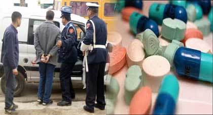 اعتقال صاحب صيدلية بالناظور يشتبه في كونه يبيع أدوية ومواد محظورة من ضمنها القرقوبي