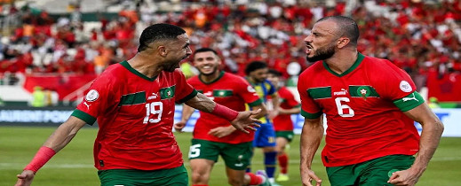 أسود الأطلس يتعملقون في أولى مباراة لهم في كأس إفريقيا