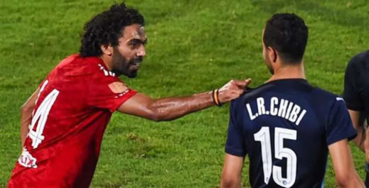 الحبس للاعب مصري اعتدى على مدافع المنتخب المغربي