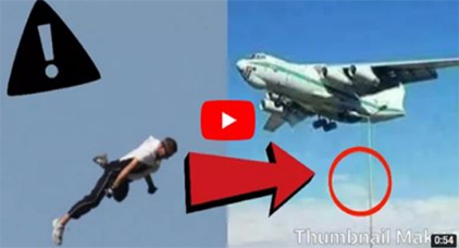 بالفيديو: شاهد العسكري الوحيد الذي قفز من الطائرة الجزائرية