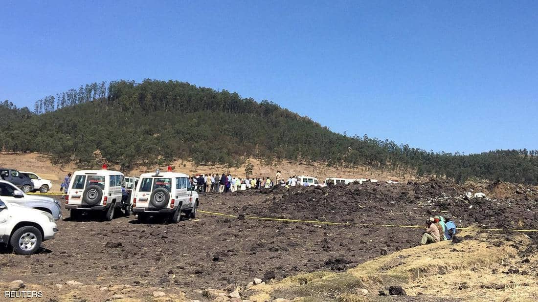 مغربيان ضمن قتلى حادث سقوط طائرة اثيوبية ذهب ضحيتها 157 شخصا