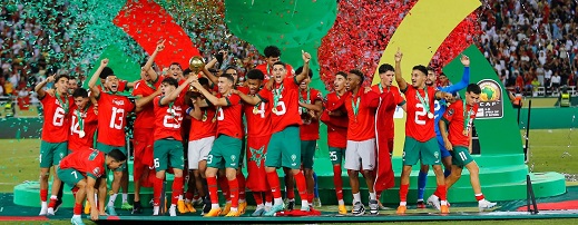 المغرب يتوج بطلا لكأس إفريقيا تحت 23 سنة