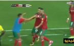 أهداف المنتخب المغربي ضد الغابون 