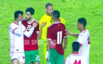 شجار لاعبي المنتخب التونسي والمغربي